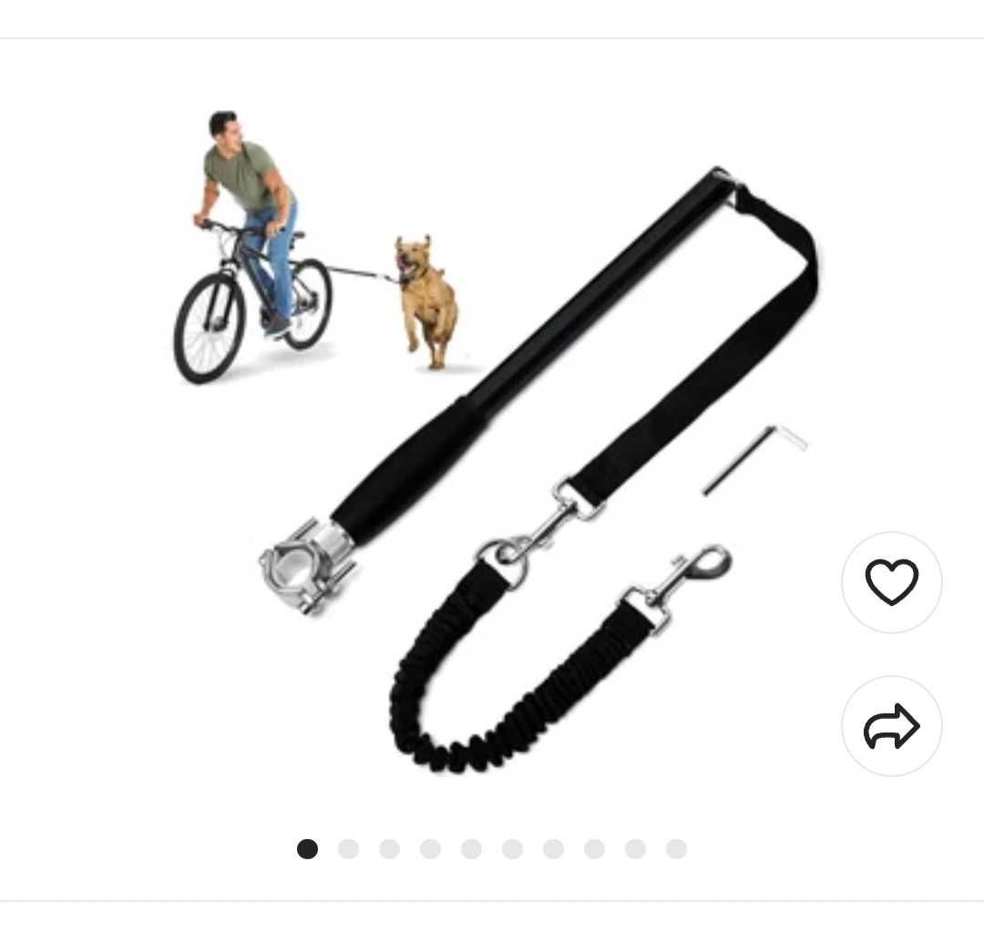 Drążek do rowera dla psa