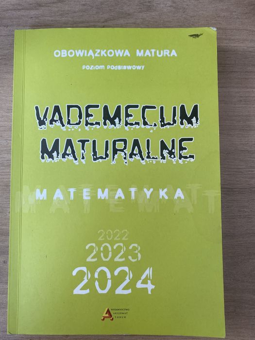Vademecum maturalne matematyka