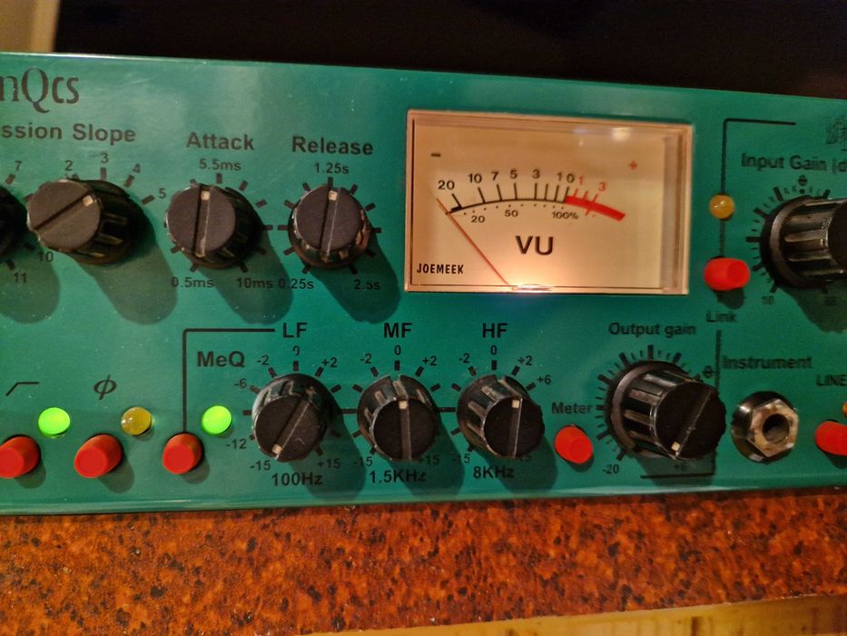 Joemeek TwinQ CS, Dual Preamp / Channel Strip Преамп Компрессор EQ