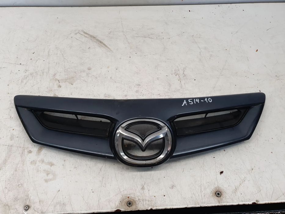MAZDA III 3 BK KINTARO SPORT GRILL PRZÓD PRZEDNI ATRAPA PRZEDNIEGO ZDERZAKA SZARY GRAFITOWY