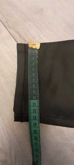 Woskowane spodnie damskie, niski stan .Clockhouse