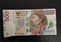 Banknoty kolekcjonerskie pięćset złotych 500 zł NBP, 45 szt