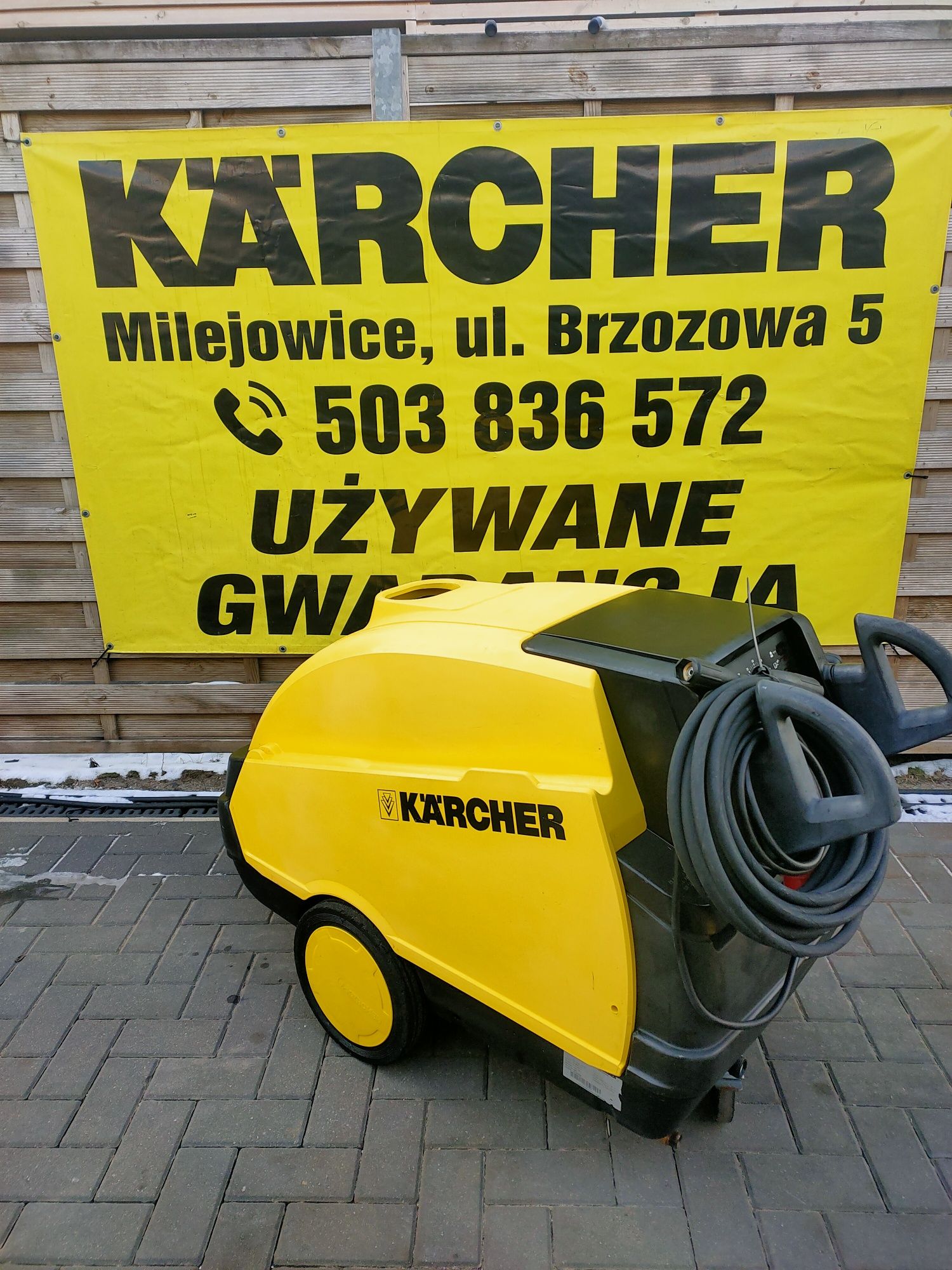 Myjka ciśnieniowa Karcher HDS 995 gorącowodna
Jest to prof