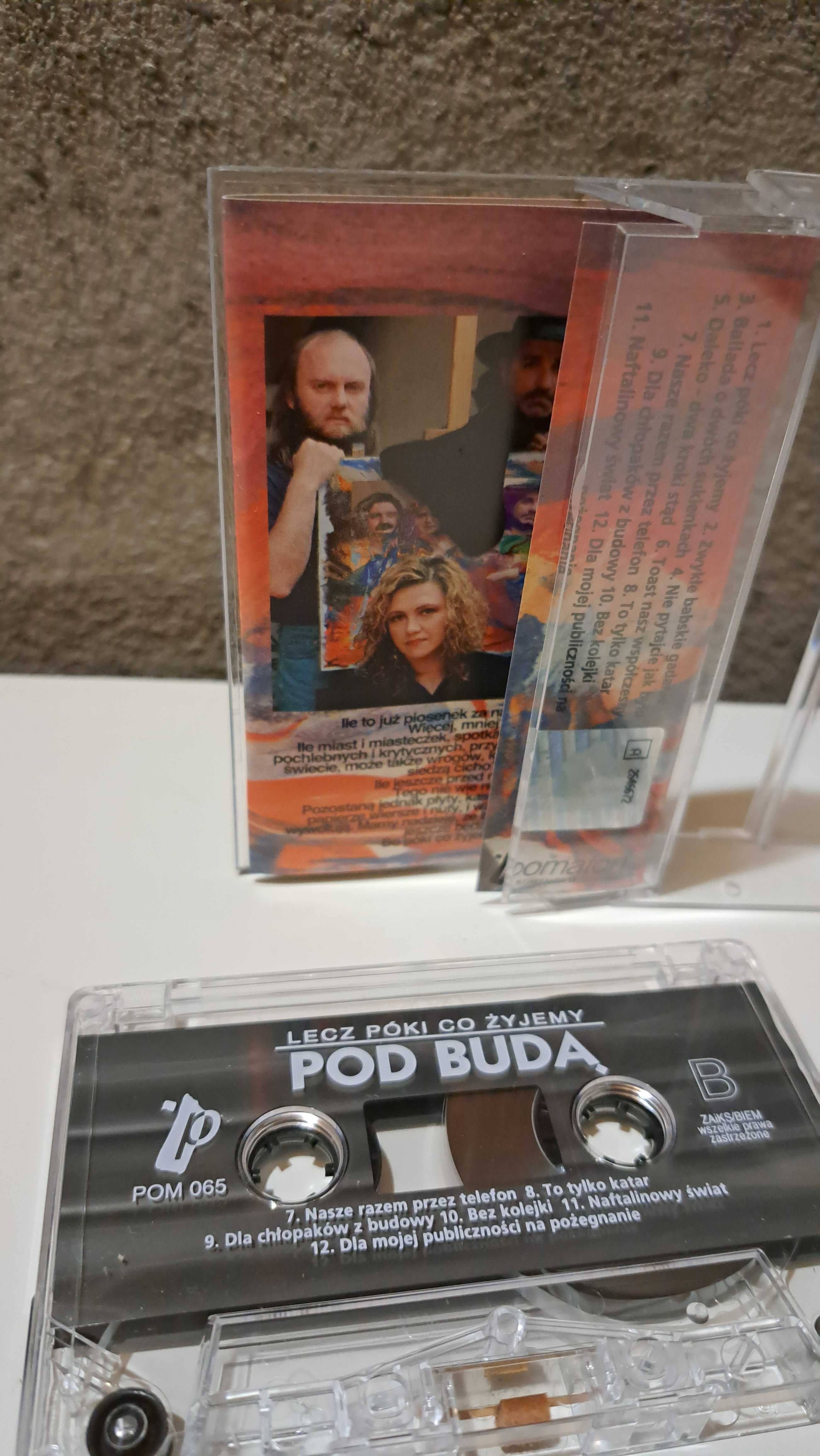 Lecz póki co żyjemy Pod budą kaseta audio