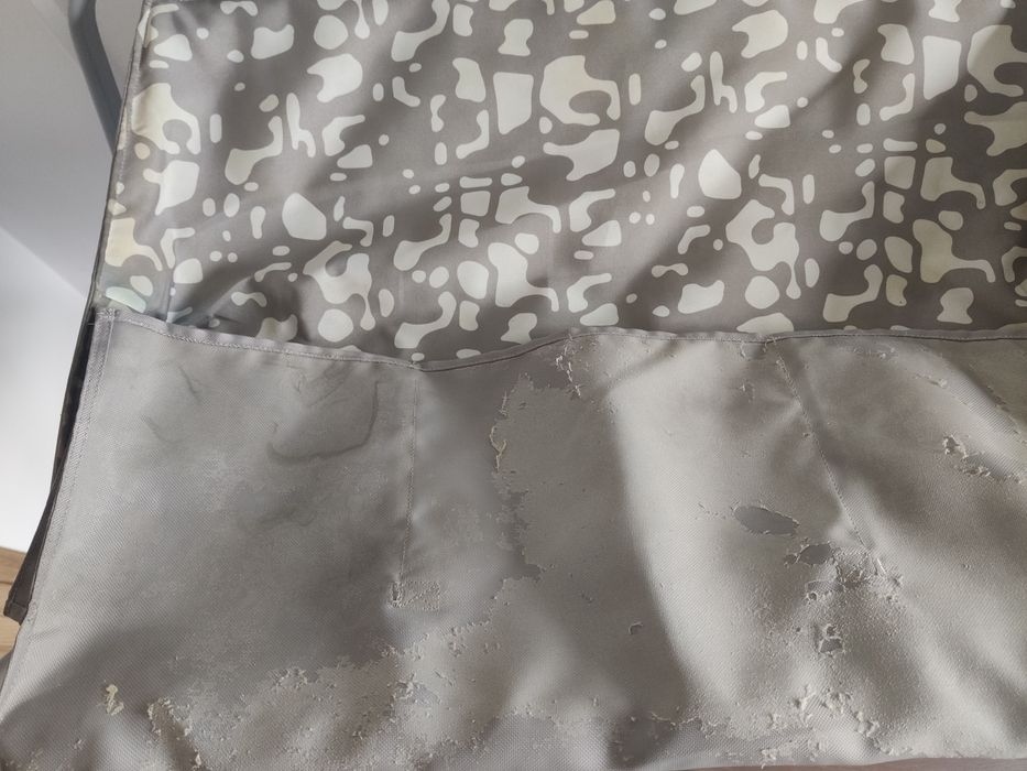 Składany przewijak Ikea spoling szary