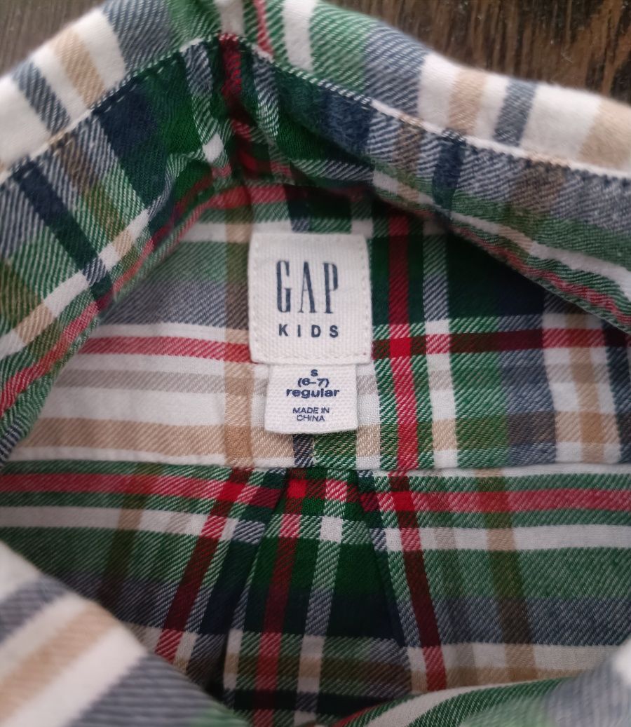 Рубашка GAP / фірмова сорочка GAPна хлопчика 122-128 см