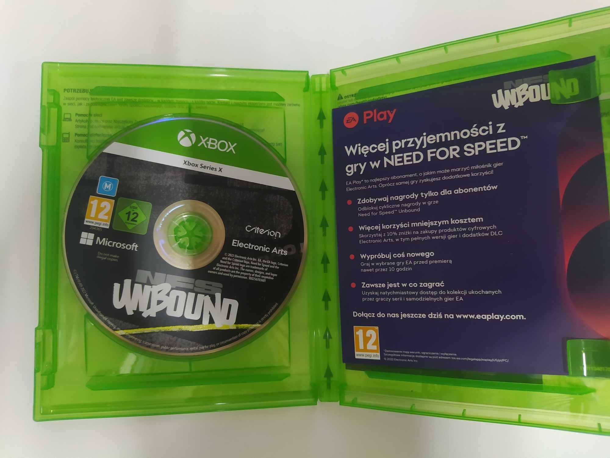 Need for Speed Unbound Xbox Series X NFS