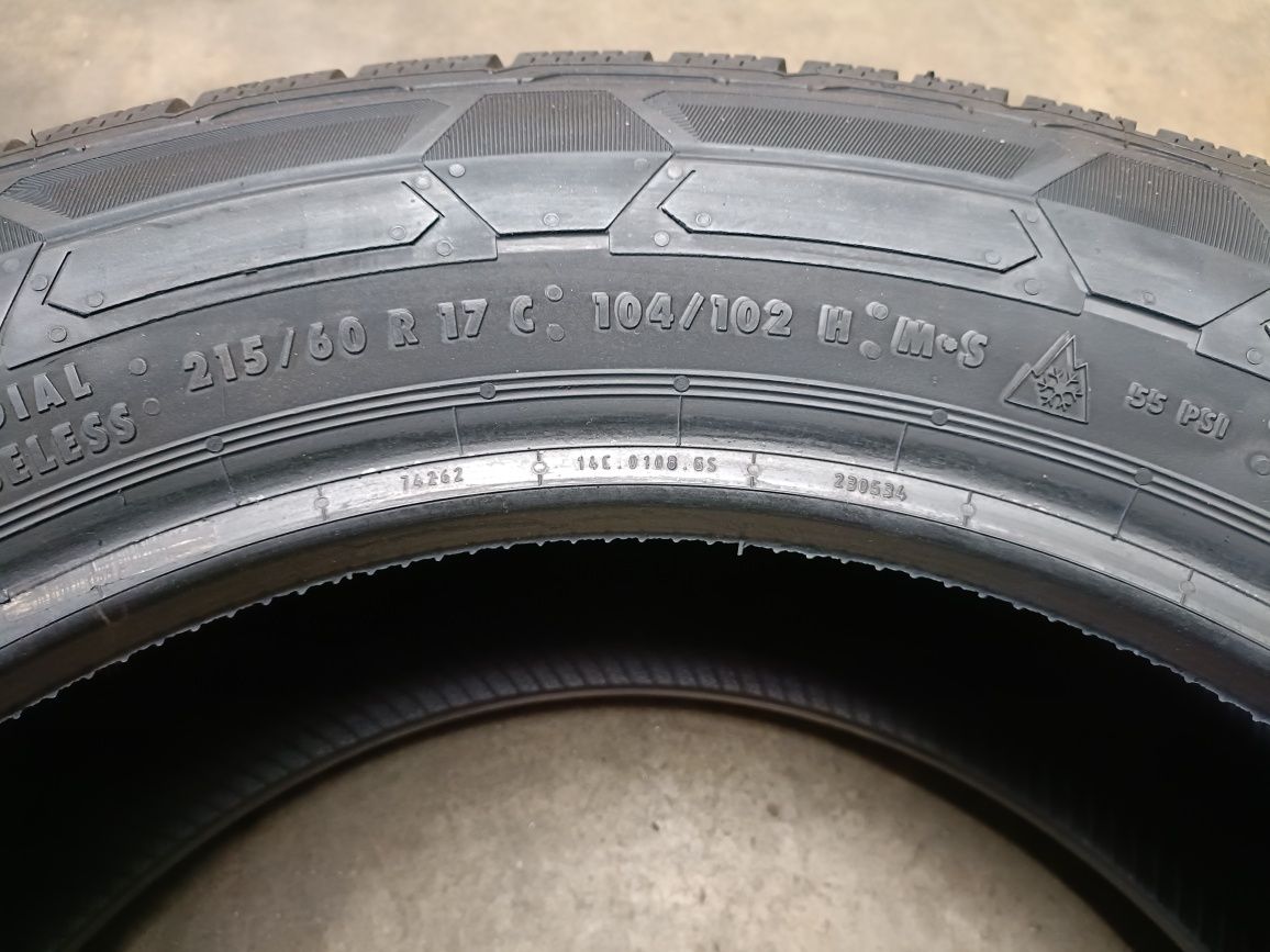 Opony zimowe Continental VanContact Winter 215/60R17C 104/102H
