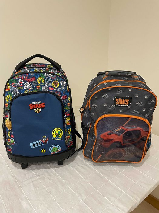 Mochilas escolares com rodas