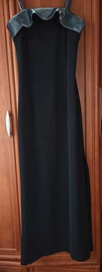Suknia czarna długa