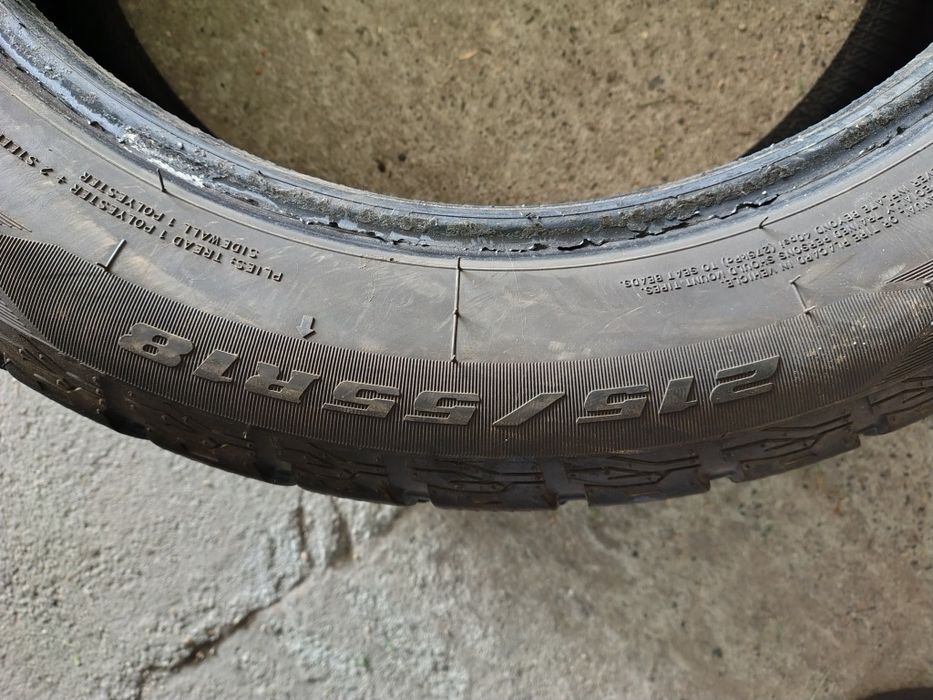 Opony zimowe 215/55R18