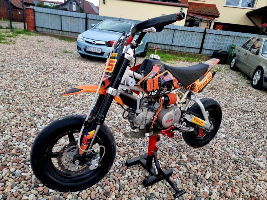 Pit Bike KAYO MRF 140SM Supermoto 09/2021r, super stan, torówka, slik