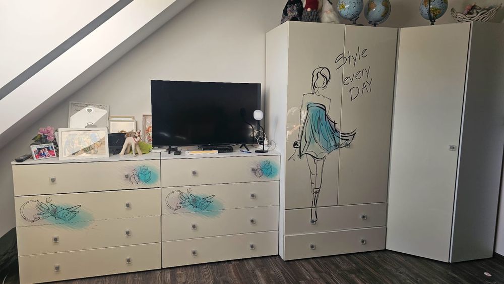 Komoda dla dziewczynki