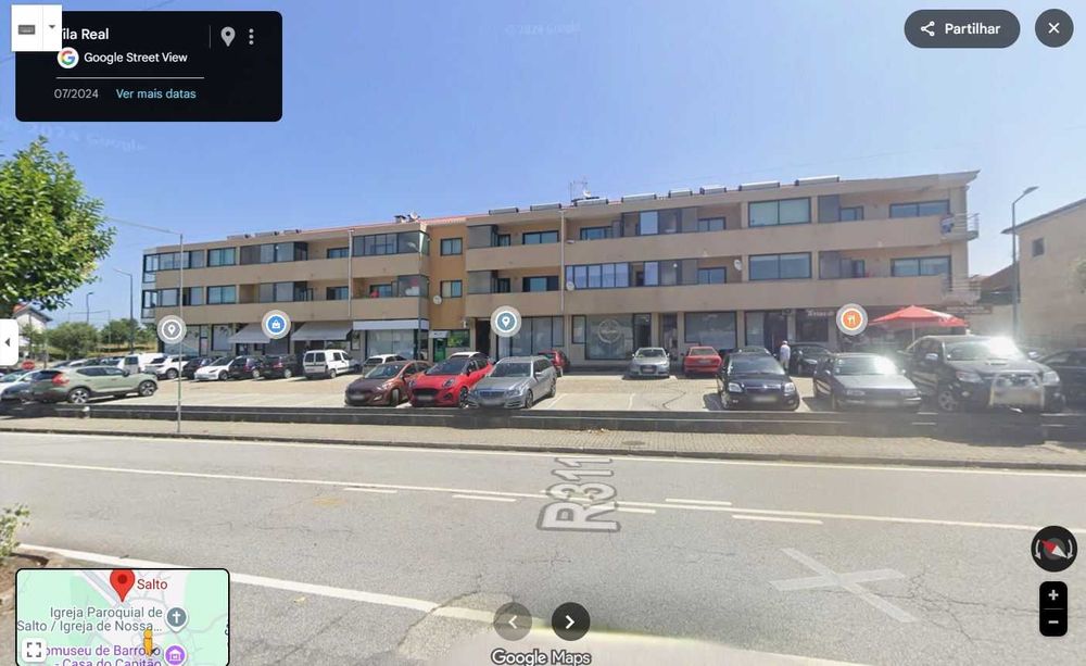 Apartamento T1 no centro de Salto - Montalegre