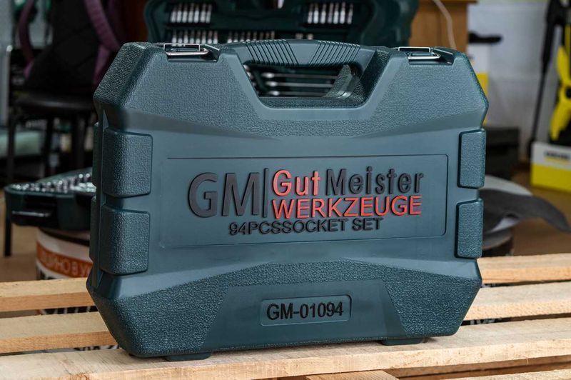 Набор инструментов Gut Meister 94 pcs GM-01094. Премиум линейка