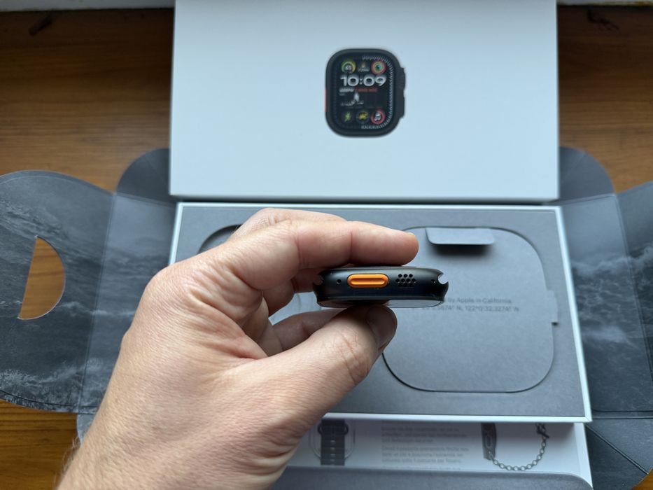  Apple Watch Ultra 2 Cellular 49mm Black Titanium | Bateria 100%