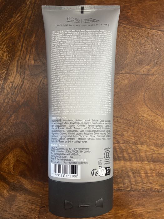 Rituals Sport 2-in-1 hair + body wash 200ml
