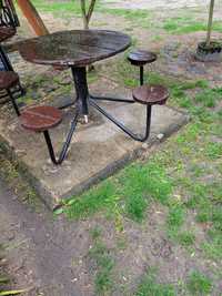 Stół ogrodowy 5 siedzisk
