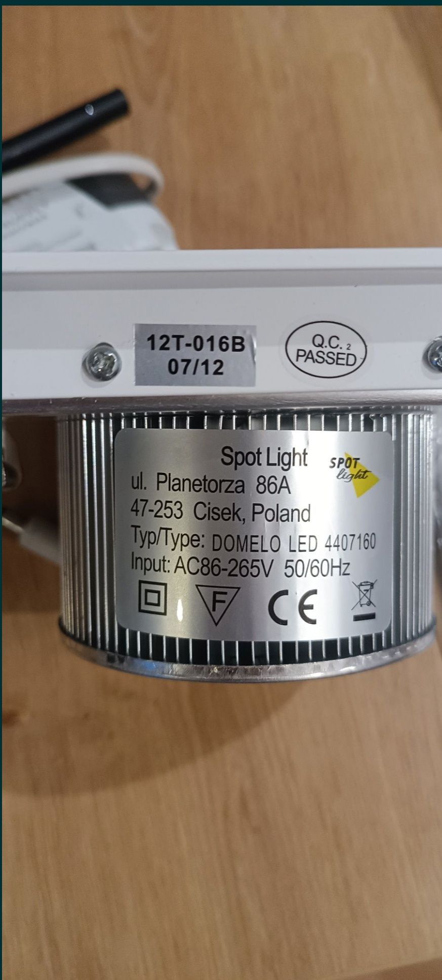 Lampa oczko LED ..