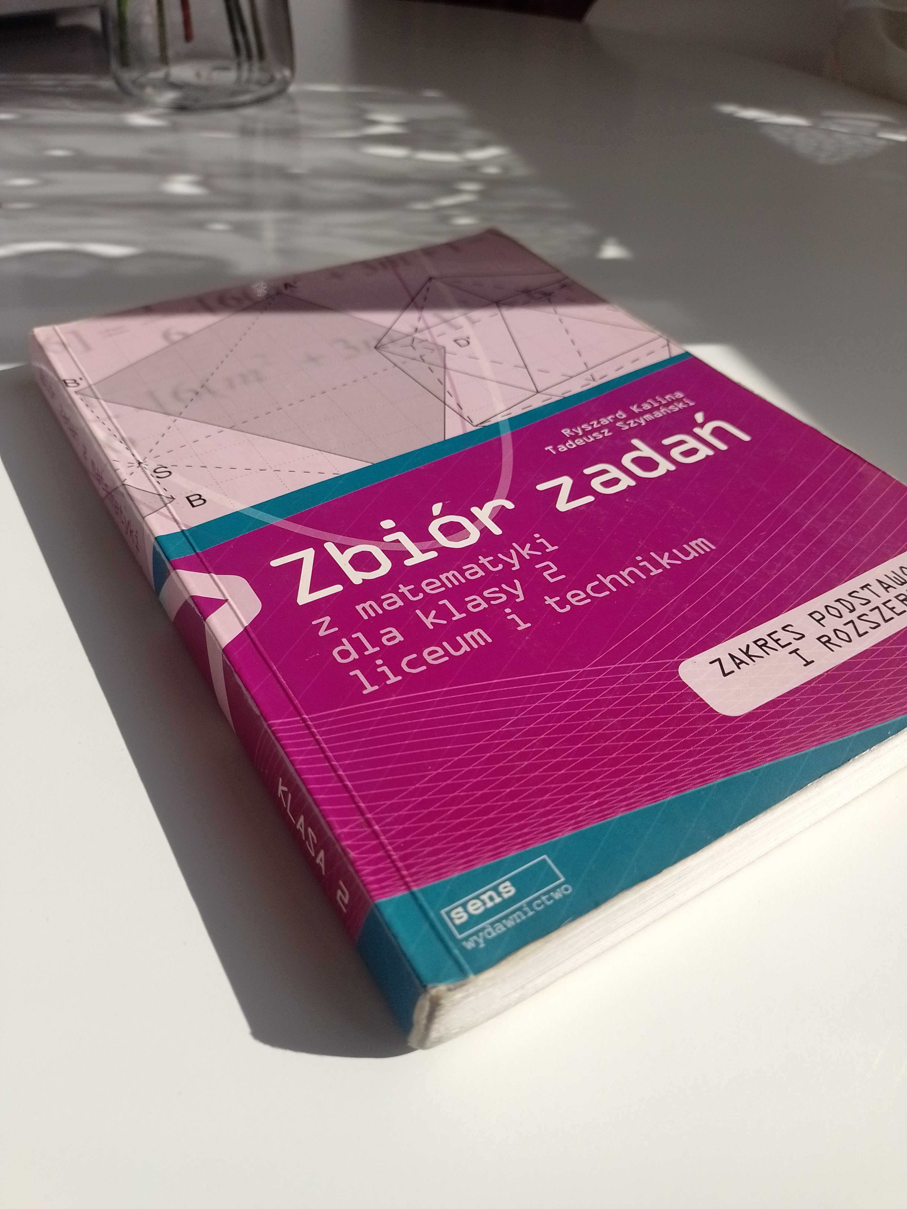 Zbiór zadań z matematyki do klasy 2 liceum wyd. Sens