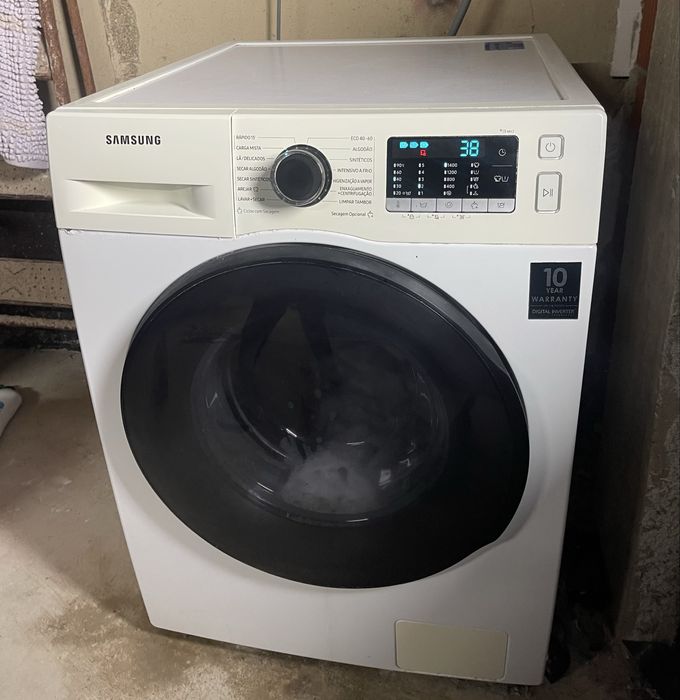 Máquina de lavar roupa Samsung 10 kg – Retirada no local