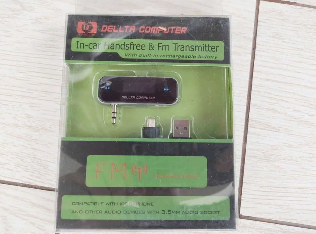 FM трансмиттер с МР3 плеером