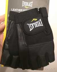 Перчатки кожаные атлетические Everlast Fitness