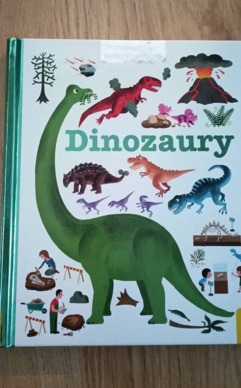 Encyklopedia o dinozaurach, książka o dinozaurach dla dzieci