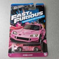 Hot Wheels Fast & Furious Woman of fast Honda S2000, 3 sztuki