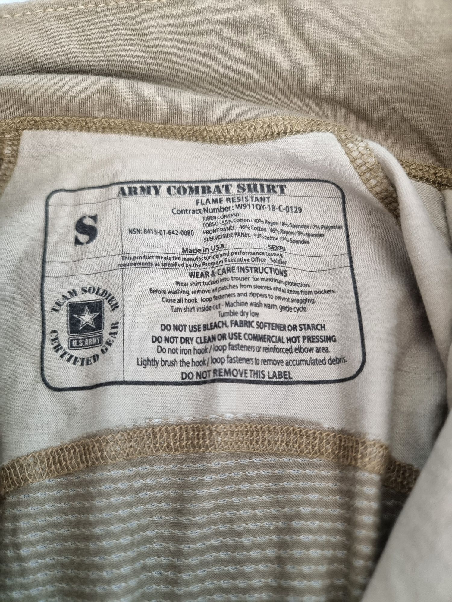 Убакс massif US Army бойова сорочка combat shirt  мультикам multicam