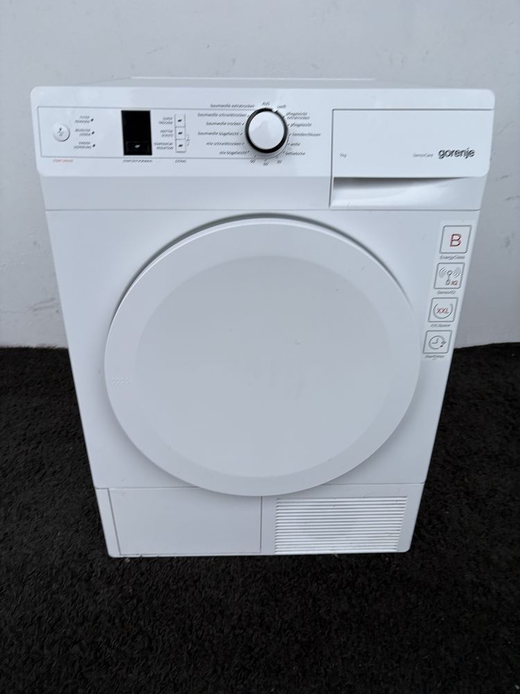 Suszarka kondensacyjna z pompą ciepła.Niemiecka GORENJE.SensoCare.Gwar