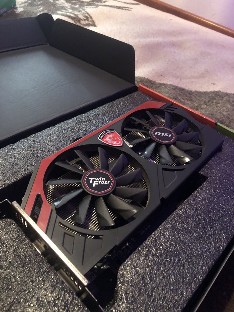 Gtx 750TI MSI com avaria