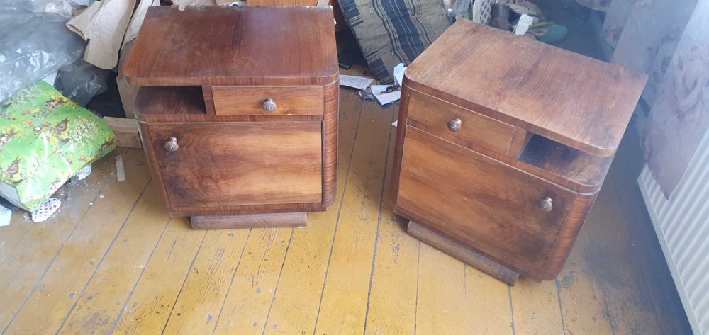 Łóżko PRL i szafki nocne OKAZJA