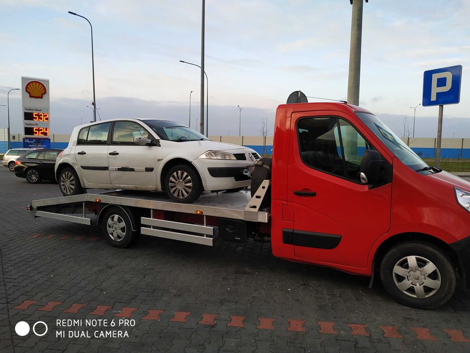 Wynajem Autolawet Holowanie Ład. 1710 kg Bez limitu km Usługi Transpor