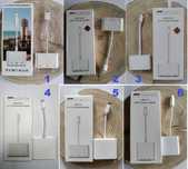Адаптер OTG переходник картридер iPhone Type-C Lightning AUX SD TF CF