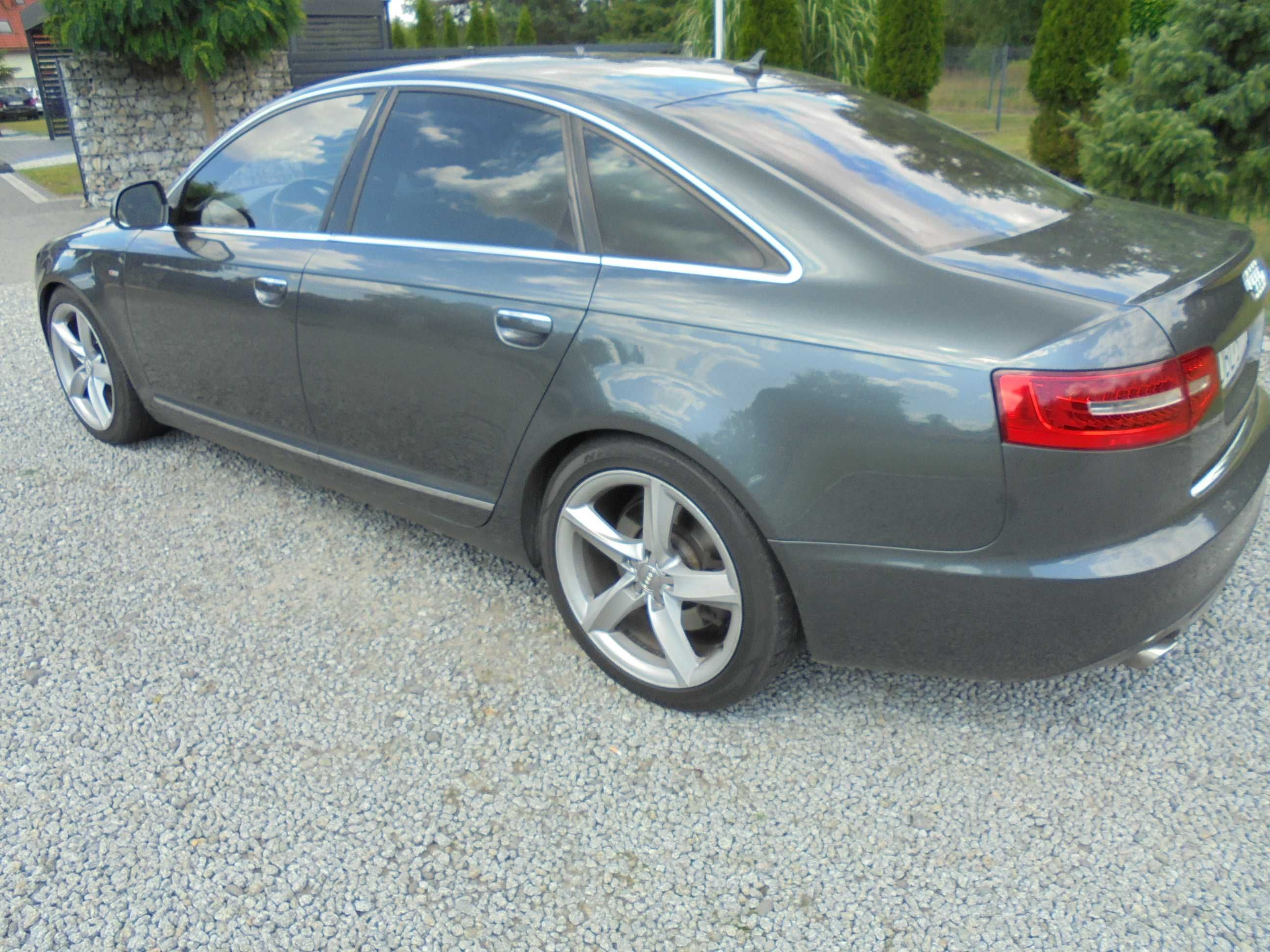 audi a6 3,0 tdi maual s line quattro ladny stan alu 19