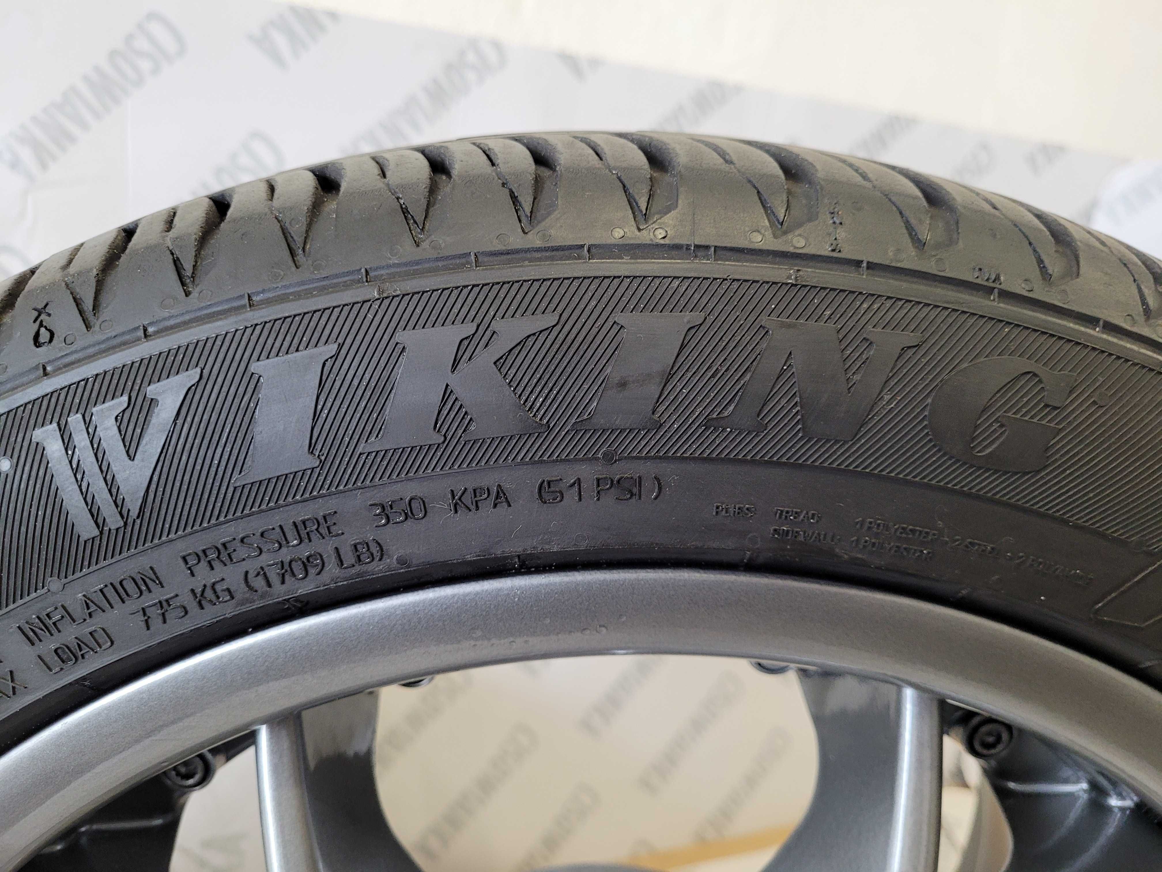 4szt kultowych Felg AEZ Zeus 18"/8,5J 5x120 Et 16 rant z oponami
