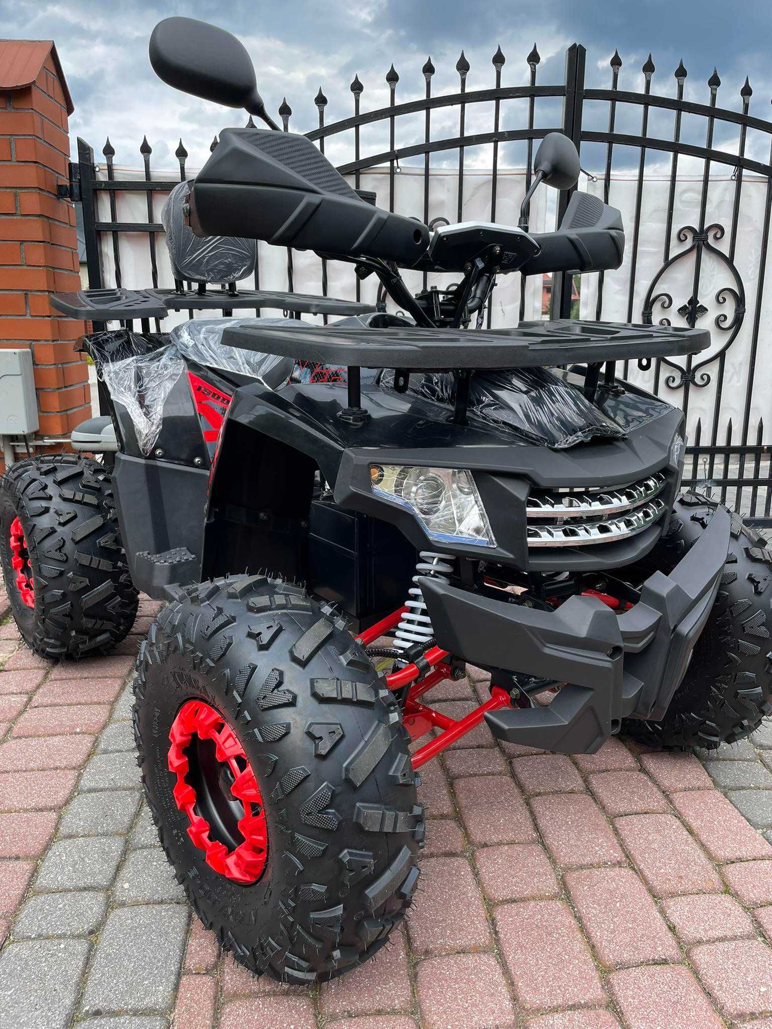 MEGA DUŻY NOWY quad elektryczny 1500W 60V, 20Ah prędkość max 55km/h