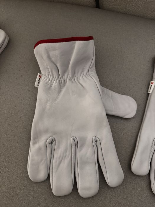 Rękawice skórzane WURTH ocieplane