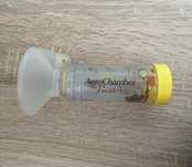 AeroChamber Plus Flow-Vu z maską tuba inhalacyjna / inhalator