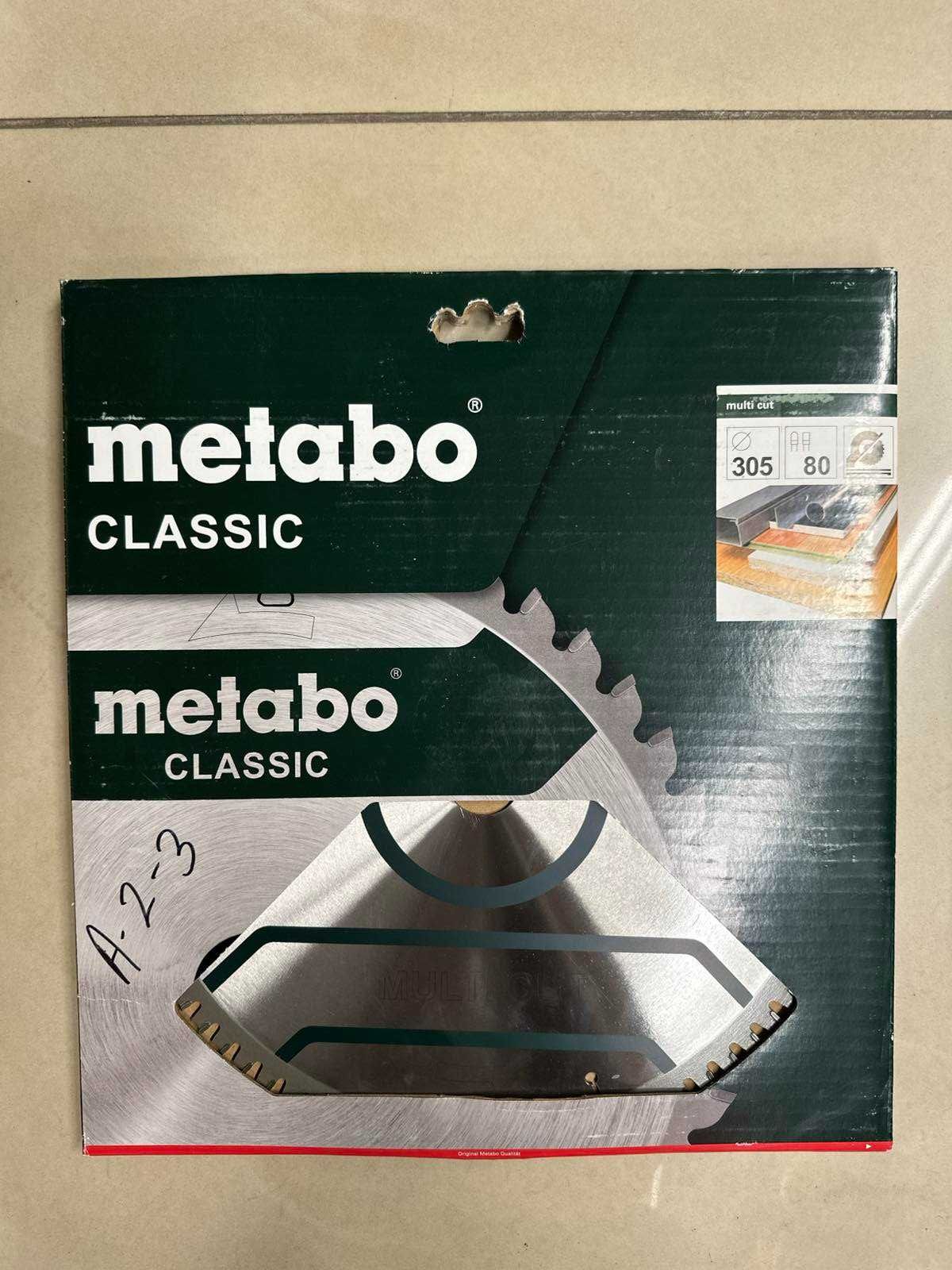 Пильный диск Metabo Multi cut Classic HW/CT 305х30 мм 80 зубьев