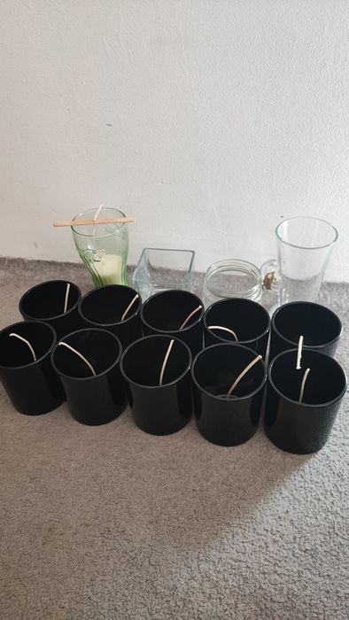 Pojemniki szkło do świec