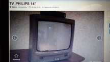 Telewizor Philips TV. 14'' sprawny.
