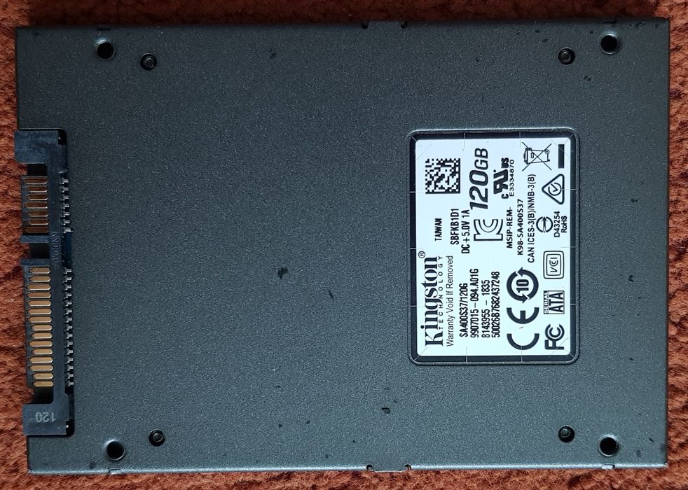SSD Kingston 120Gb