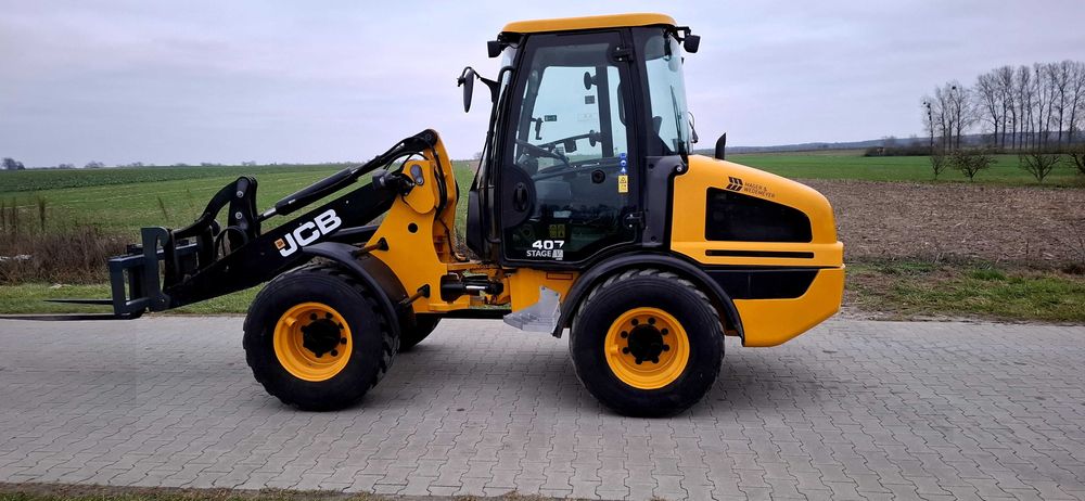 Ladowarka Jcb 407. Z 2021 roku ZAMIANA