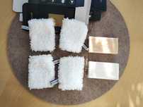 4 sztuki face glove rękawiczka Raypath plus 2 mydełka