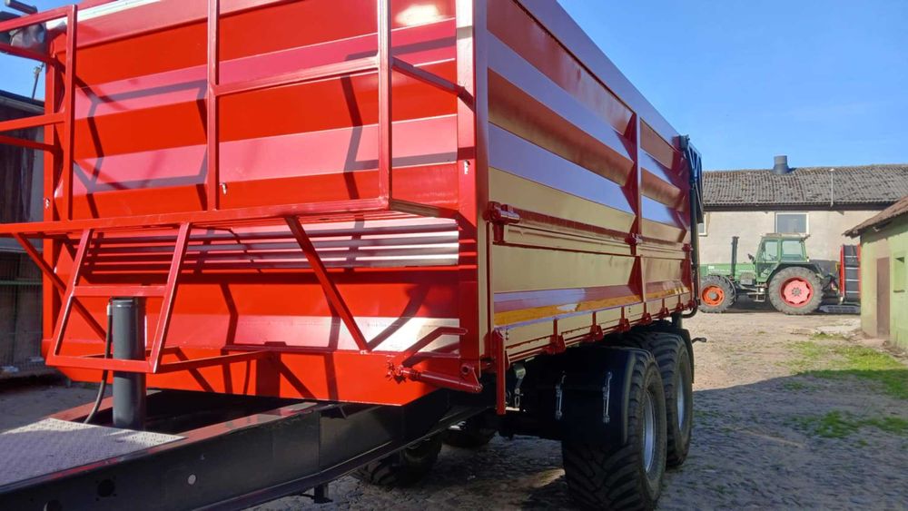 Tandem wywrotka 3 stronna KRAMPE 20 T resor skorupa