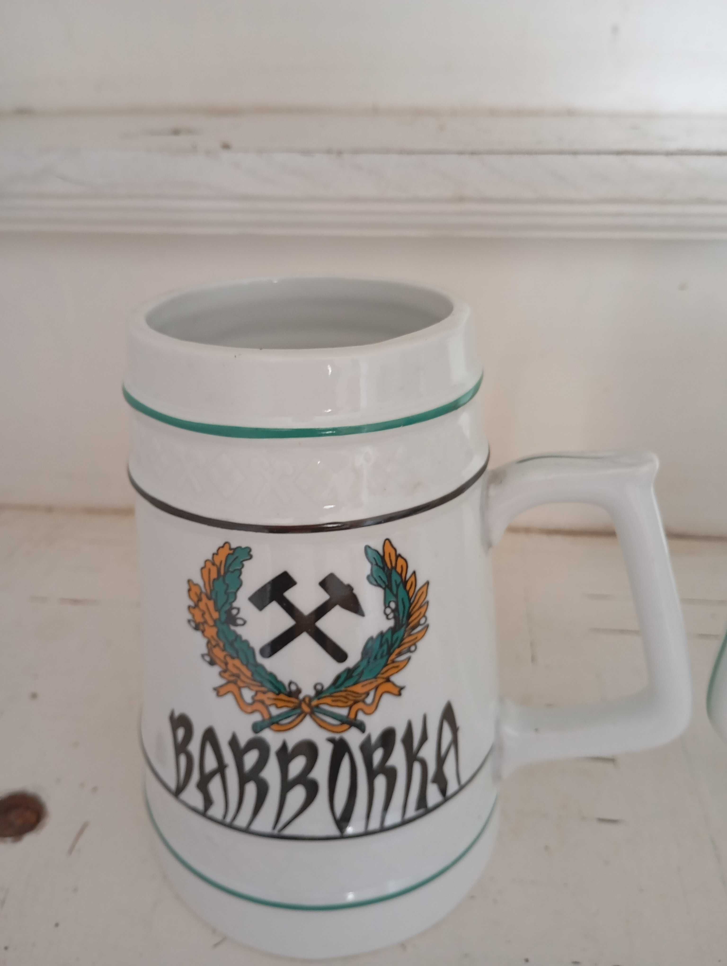 Kufle do piwa ceramiczne 5 szt