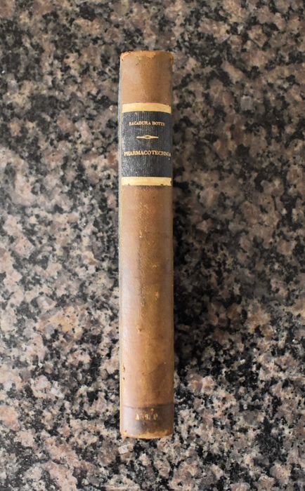 Elementos de Pharmacotechnia (raro vintage 1890)