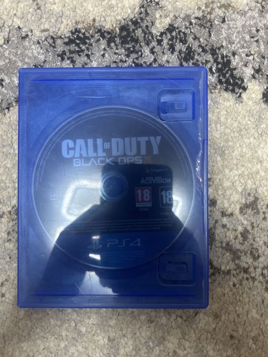 Диск на пс 4 Call of Duty Black ops 3